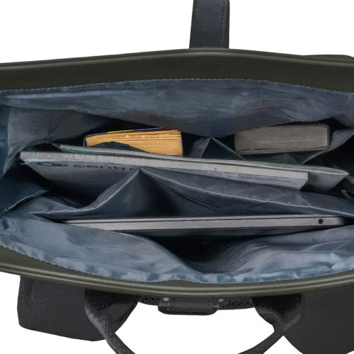 Roll-Top Weatherproof School Laptop Backpack 13.5L Office Bag Durable Rucksack