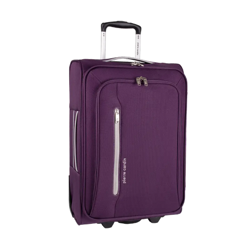 Gino Ferrari Cion 56cm Purple Carry-On Suitcase