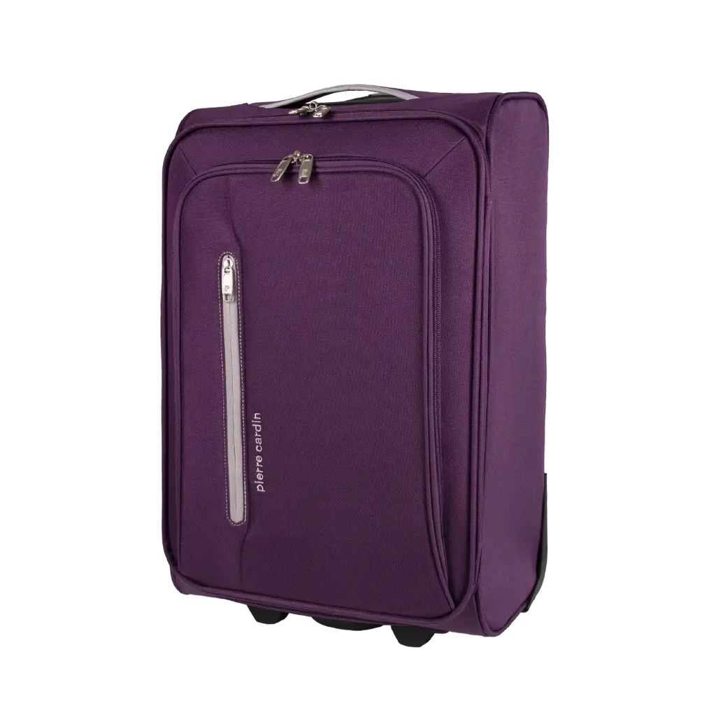 Gino Ferrari Cion 56cm Purple Carry-On Suitcase