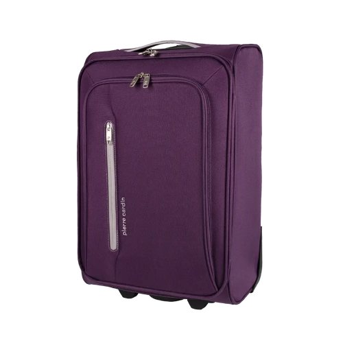 Gino Ferrari Cion 56cm Purple Carry-On Suitcase