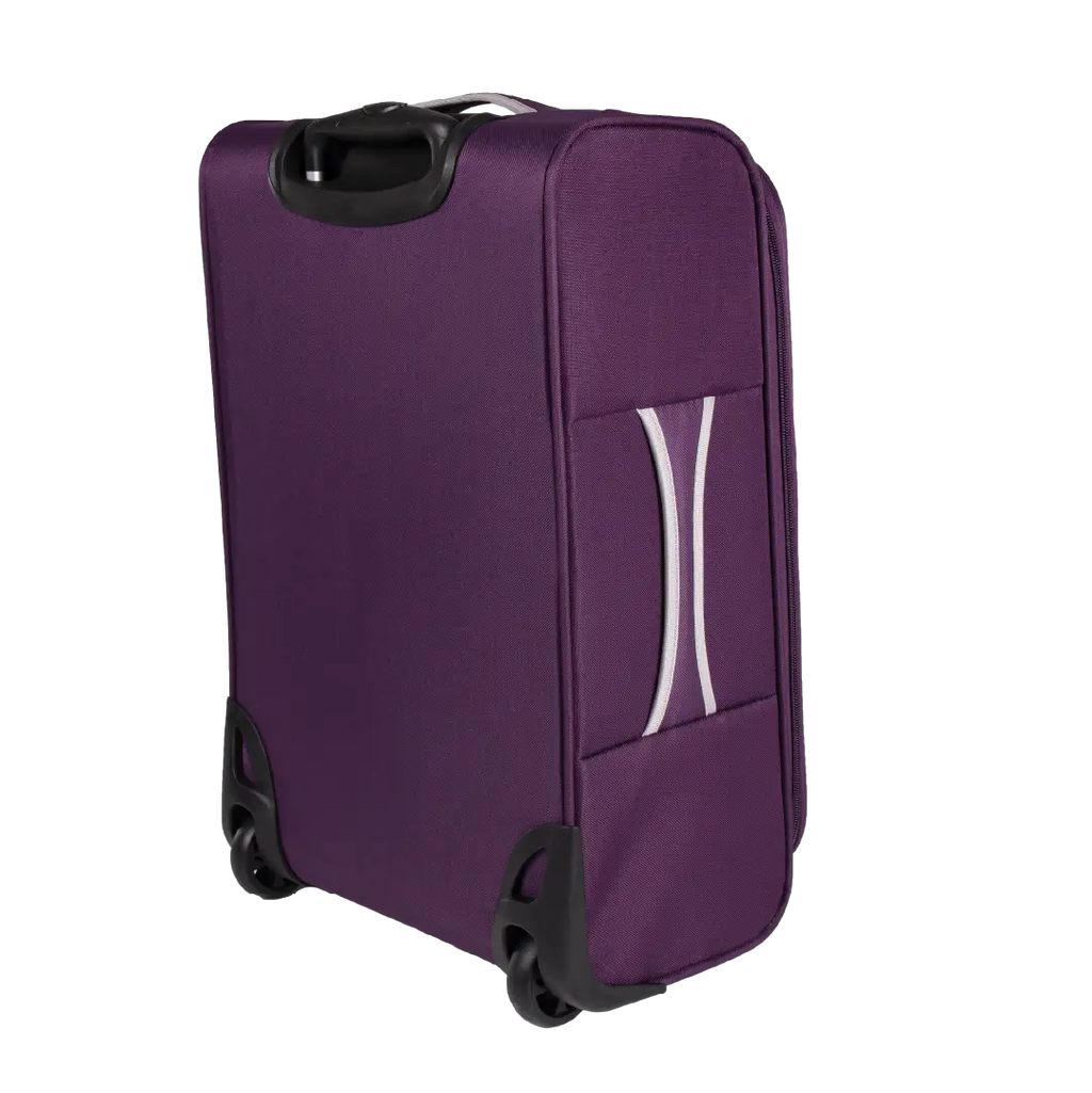 Gino Ferrari Cion 56cm Purple Carry-On Suitcase