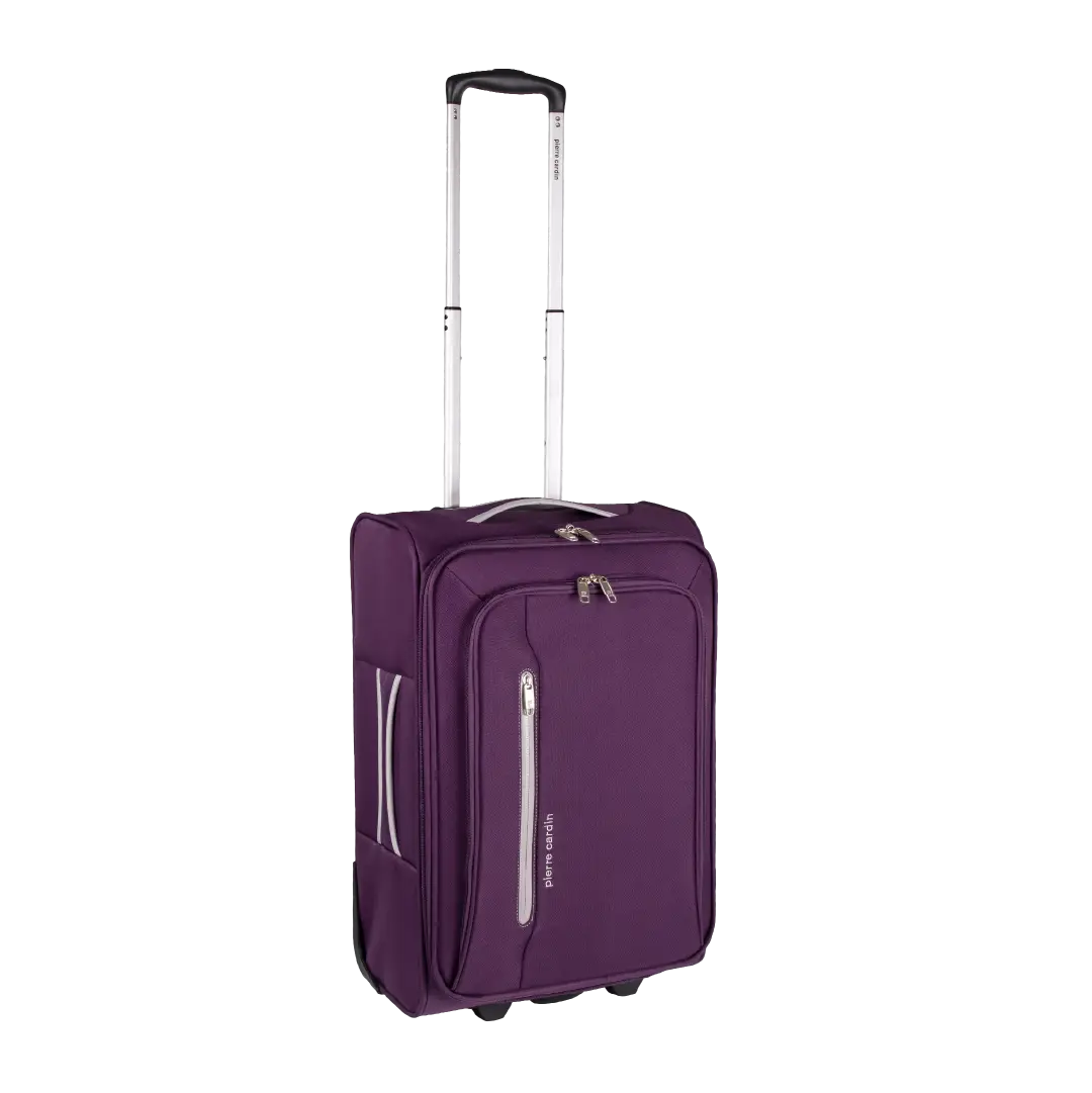 Gino Ferrari Cion 56cm Purple Carry-On Suitcase