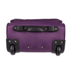 Gino Ferrari Cion 56cm Purple Carry-On Suitcase