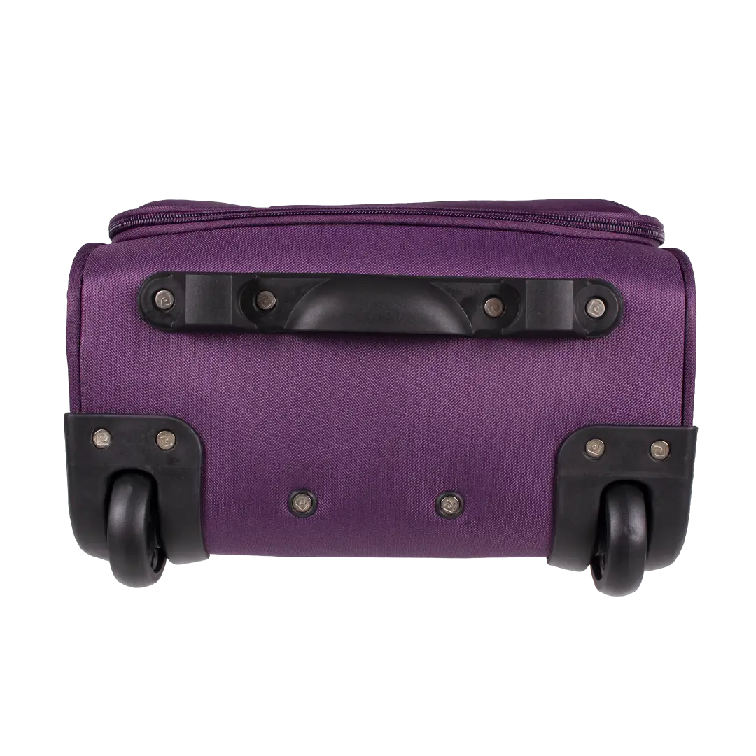 Gino Ferrari Cion 56cm Purple Carry-On Suitcase