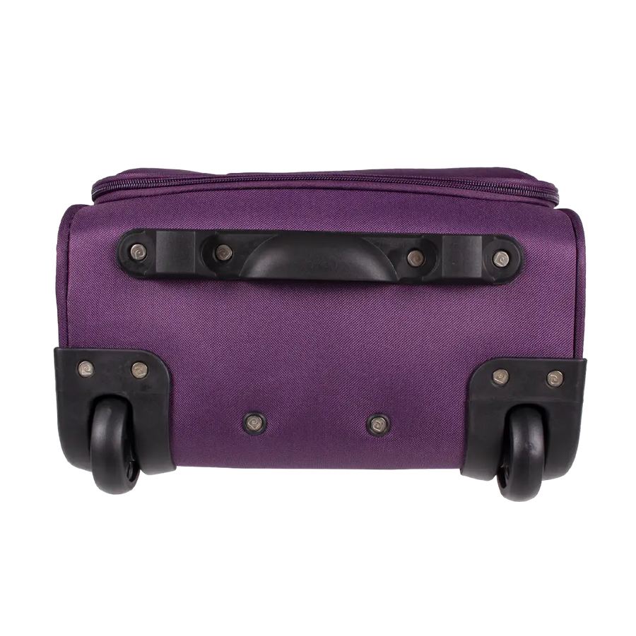Gino Ferrari Cion 56cm Purple Carry-On Suitcase