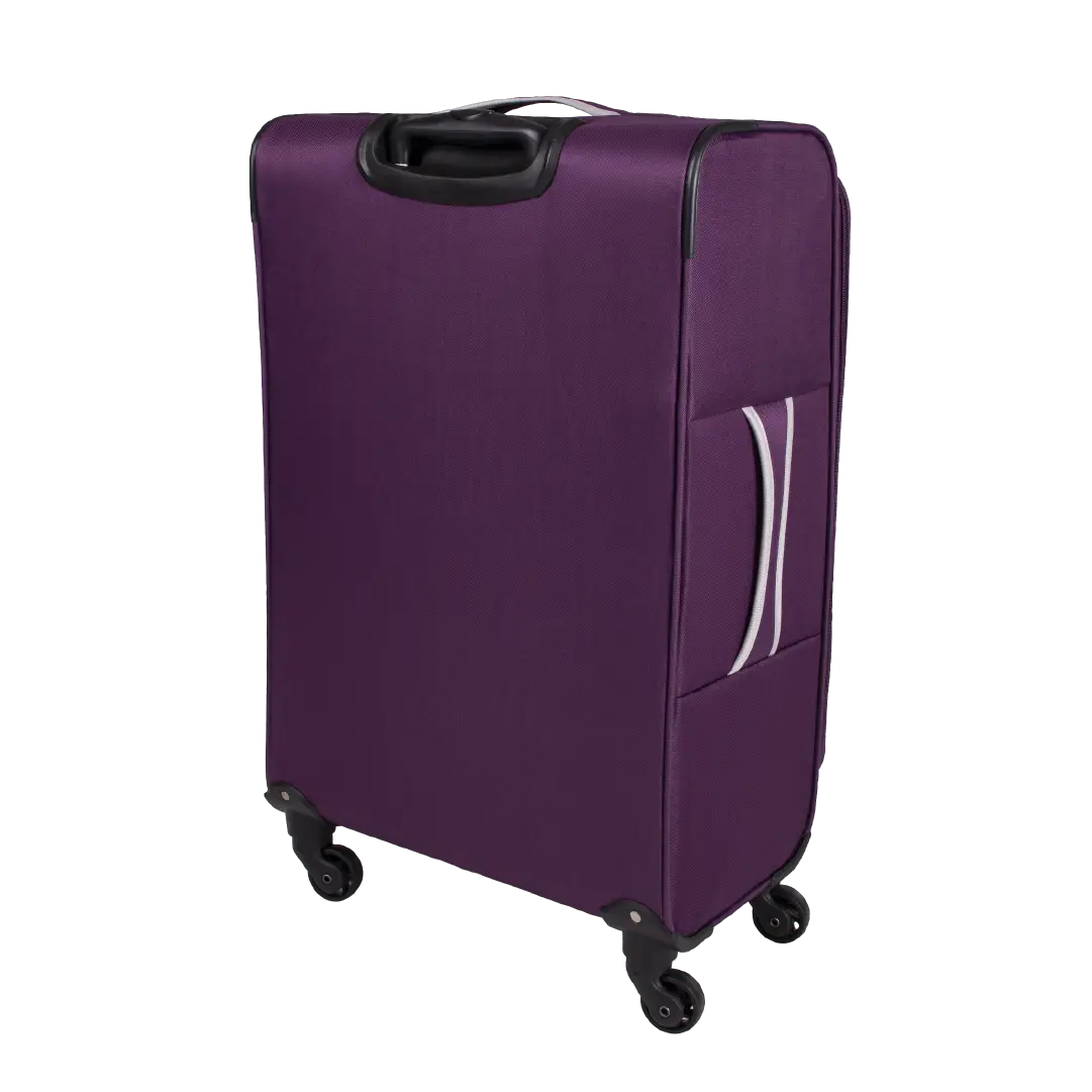 Gino Ferrari Cion 78cm Purple Large Check-In Suitcase