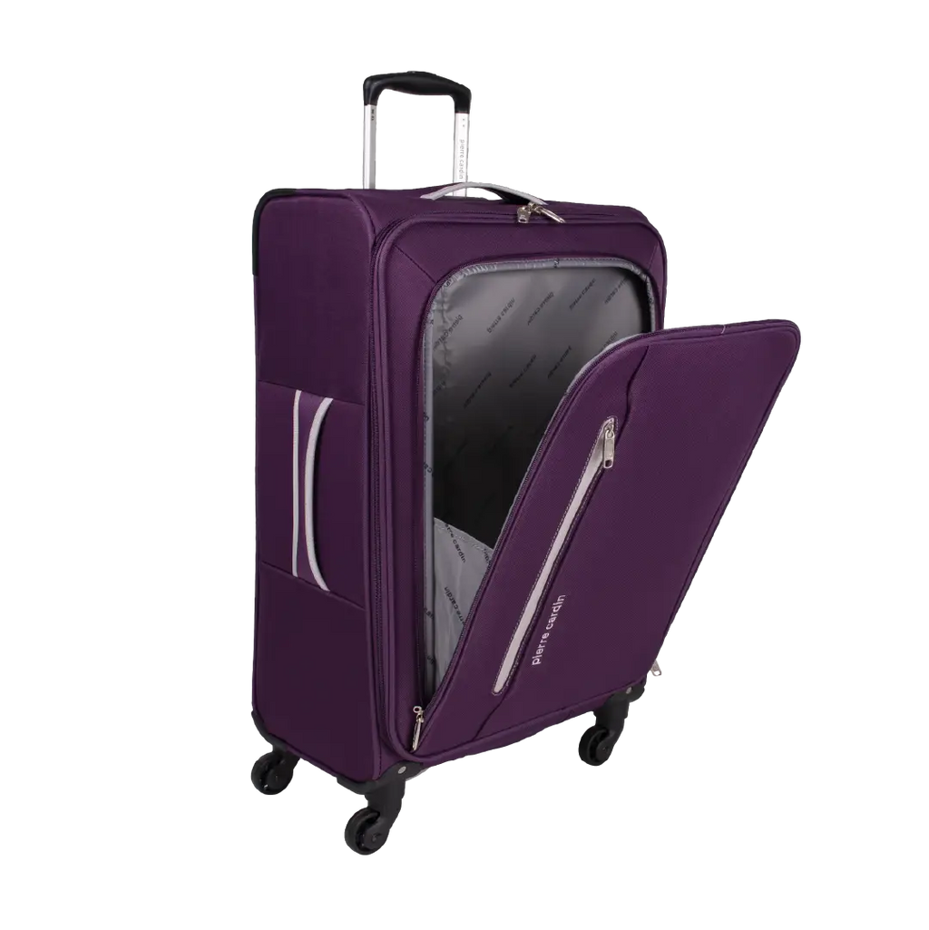 Gino Ferrari Cion 67cm Purple Medium Check-In Suitcase