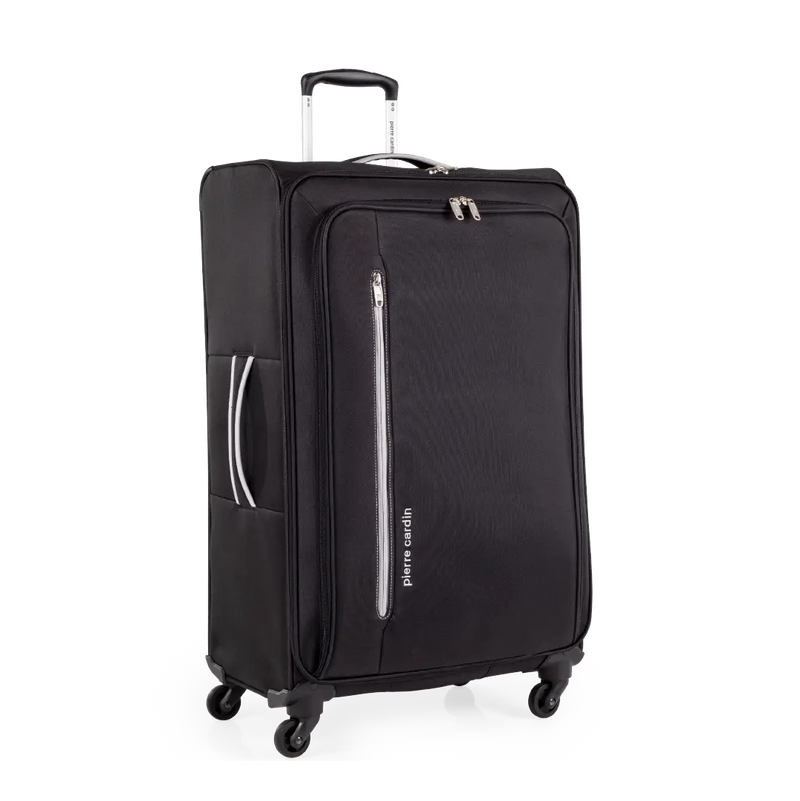 Gino Ferrari Cion 78cm Black Large Check-In Suitcase