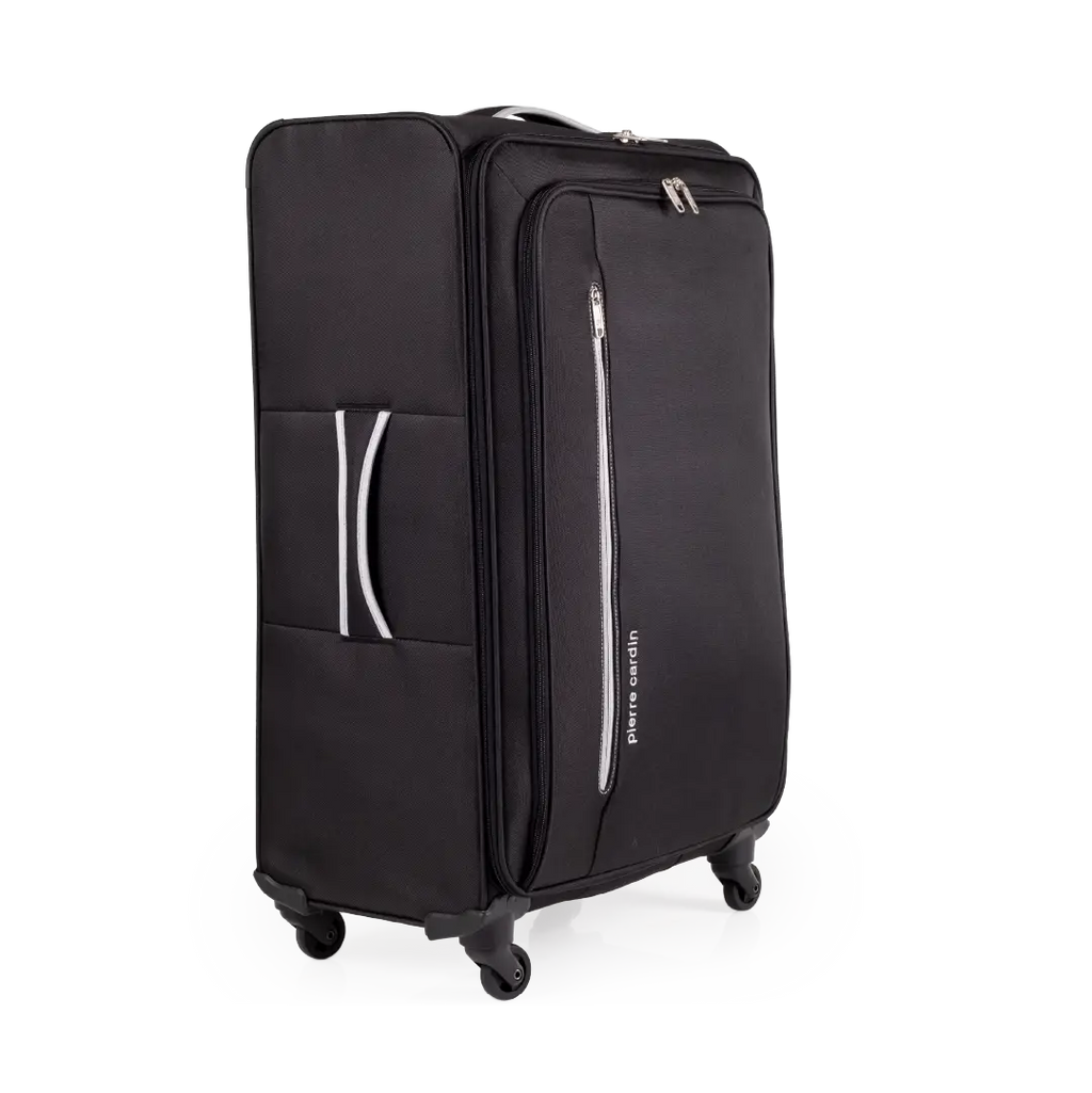 Gino Ferrari Cion 78cm Black Large Check-In Suitcase