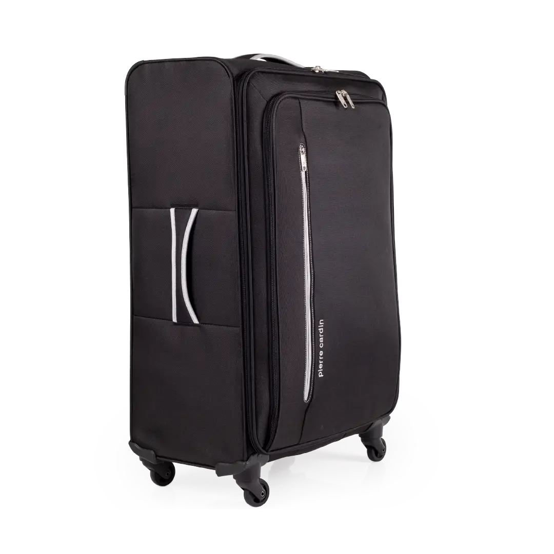 Gino Ferrari Cion 78cm Black Large Check-In Suitcase