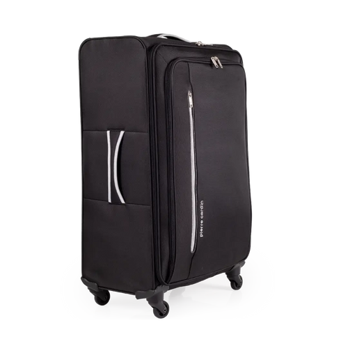 Gino Ferrari Cion 78cm Black Large Check-In Suitcase