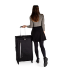 Gino Ferrari Cion 78cm Black Large Check-In Suitcase