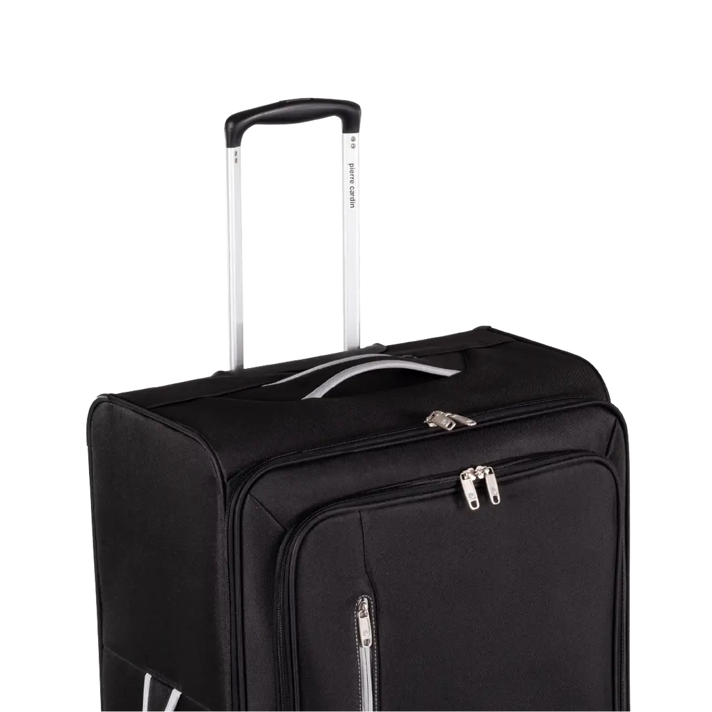 Gino Ferrari Cion 78cm Black Large Check-In Suitcase