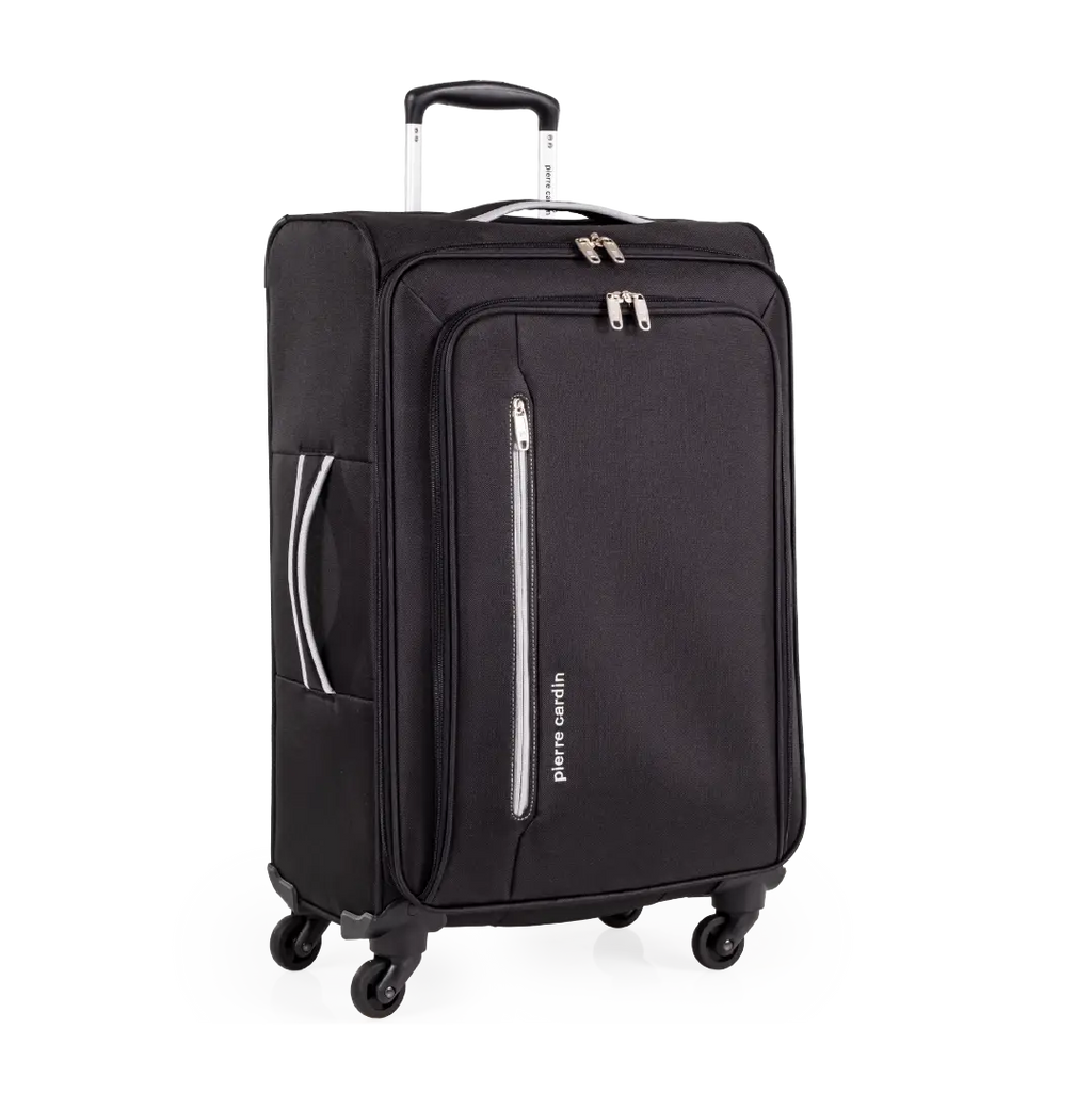 Gino Ferrari Cion 67cm Black Medium Check-In Suitcase