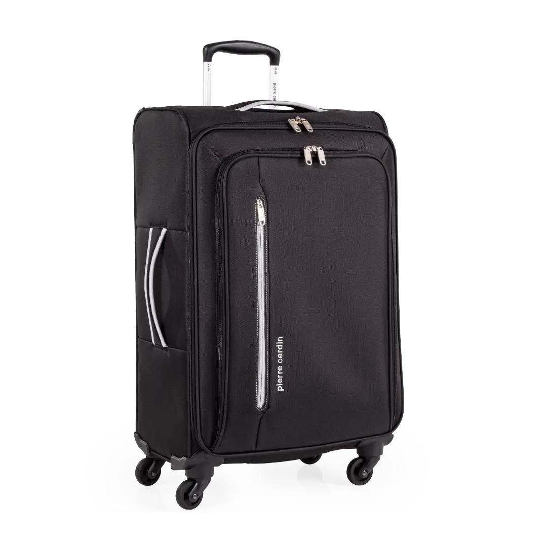 Gino Ferrari Cion 67cm Black Medium Check-In Suitcase