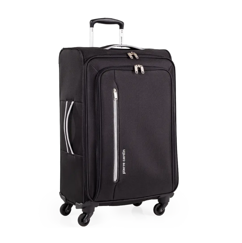 Gino Ferrari Cion 67cm Black Medium Check-In Suitcase