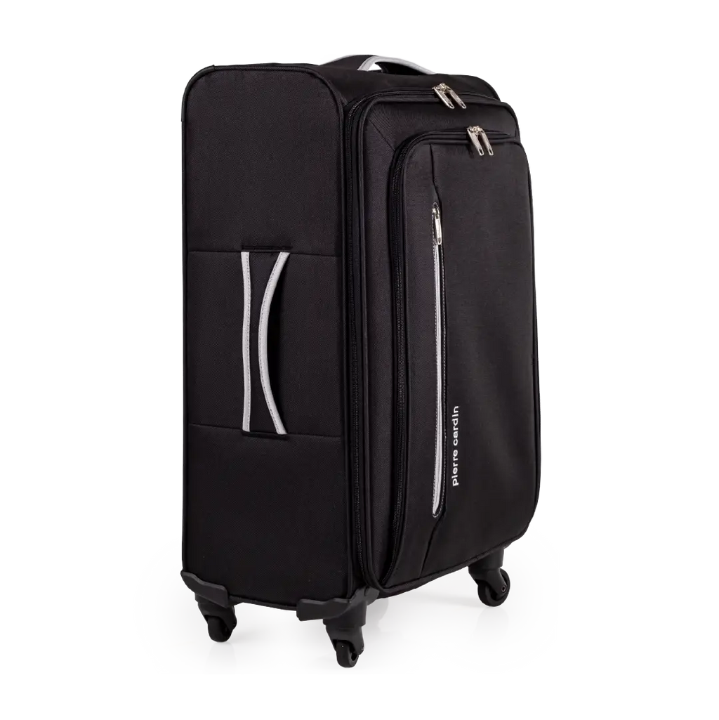 Gino Ferrari Cion 67cm Black Medium Check-In Suitcase