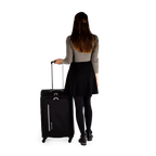 Gino Ferrari Cion 67cm Black Medium Check-In Suitcase