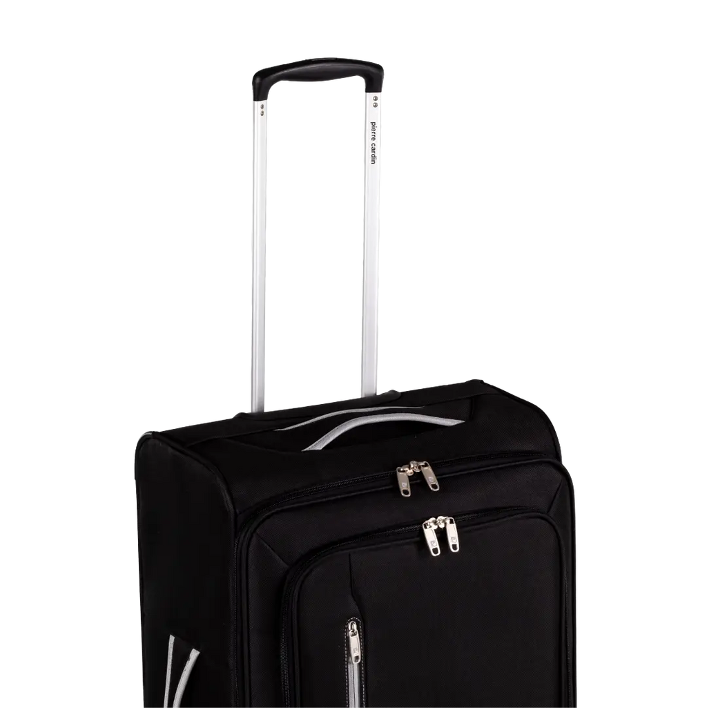 Gino Ferrari Cion 67cm Black Medium Check-In Suitcase
