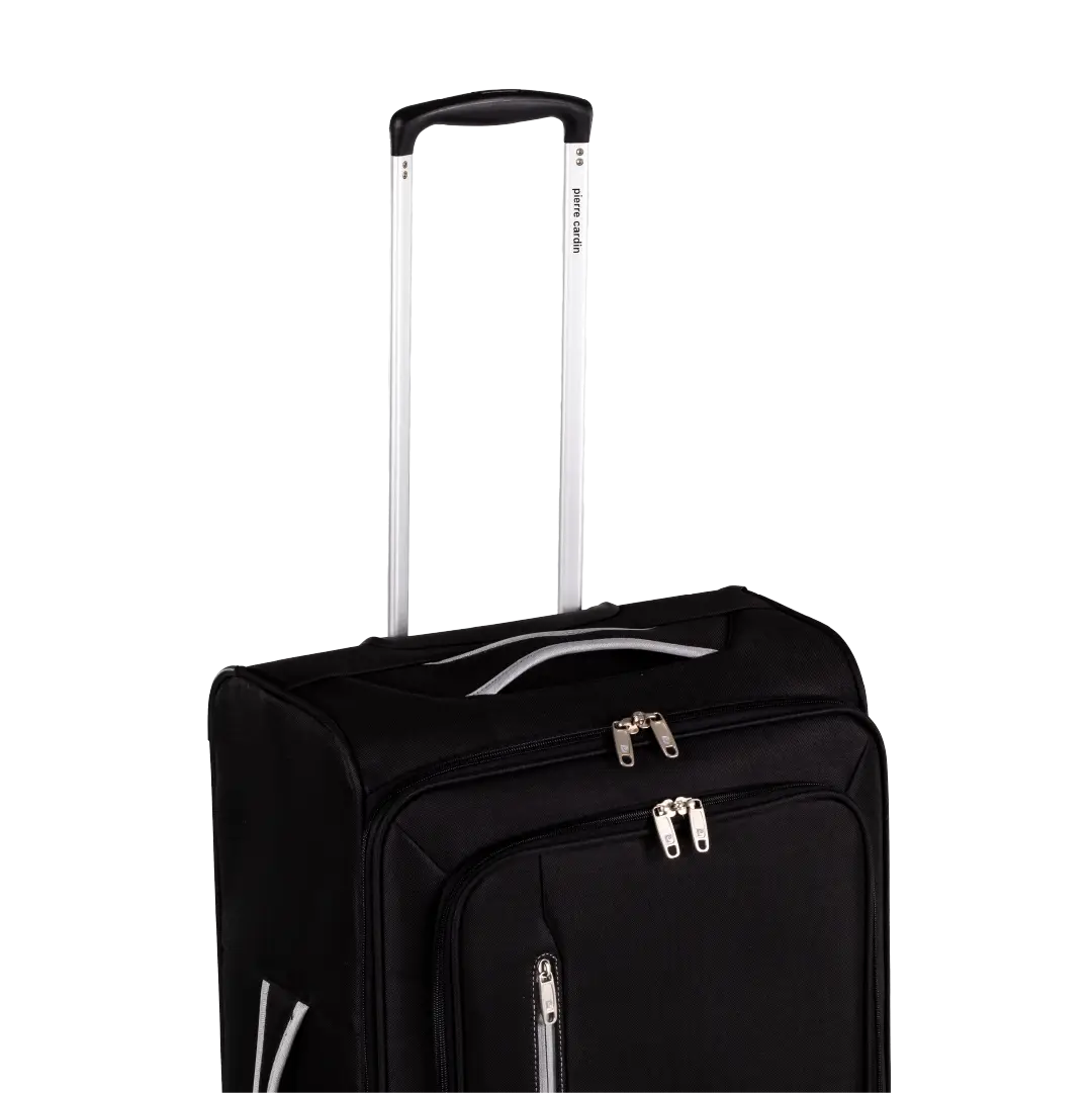 Gino Ferrari Cion 67cm Black Medium Check-In Suitcase