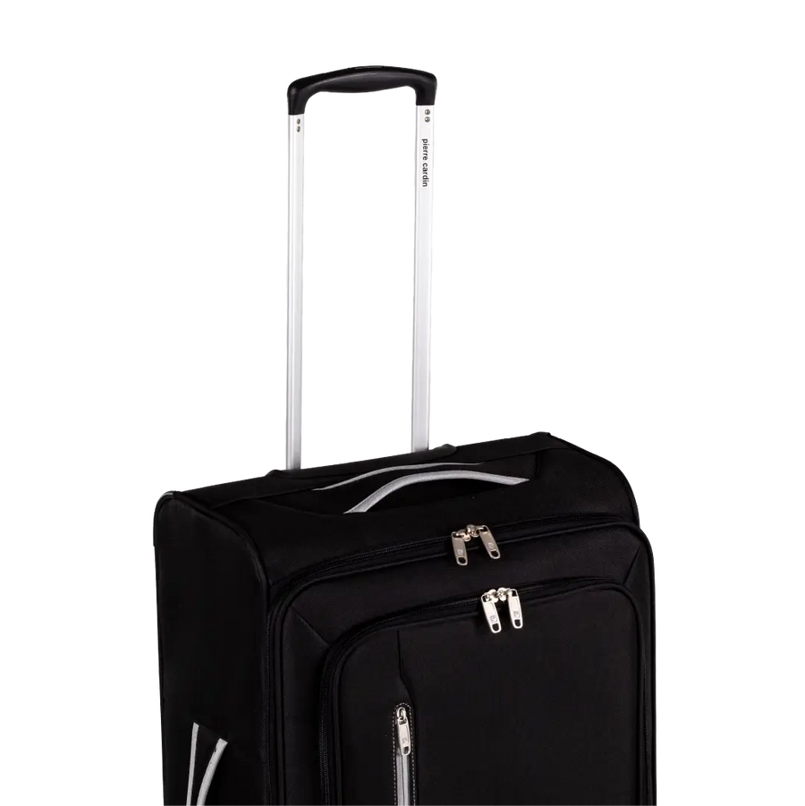 Gino Ferrari Cion 67cm Black Medium Check-In Suitcase
