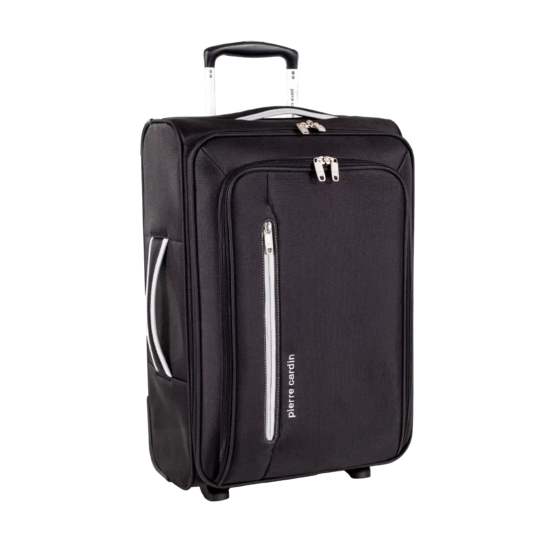 Gino Ferrari Cion 56cm Black Carry-On Suitcase
