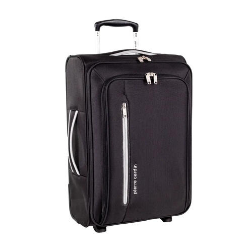Gino Ferrari Cion 56cm Black Carry-On Suitcase