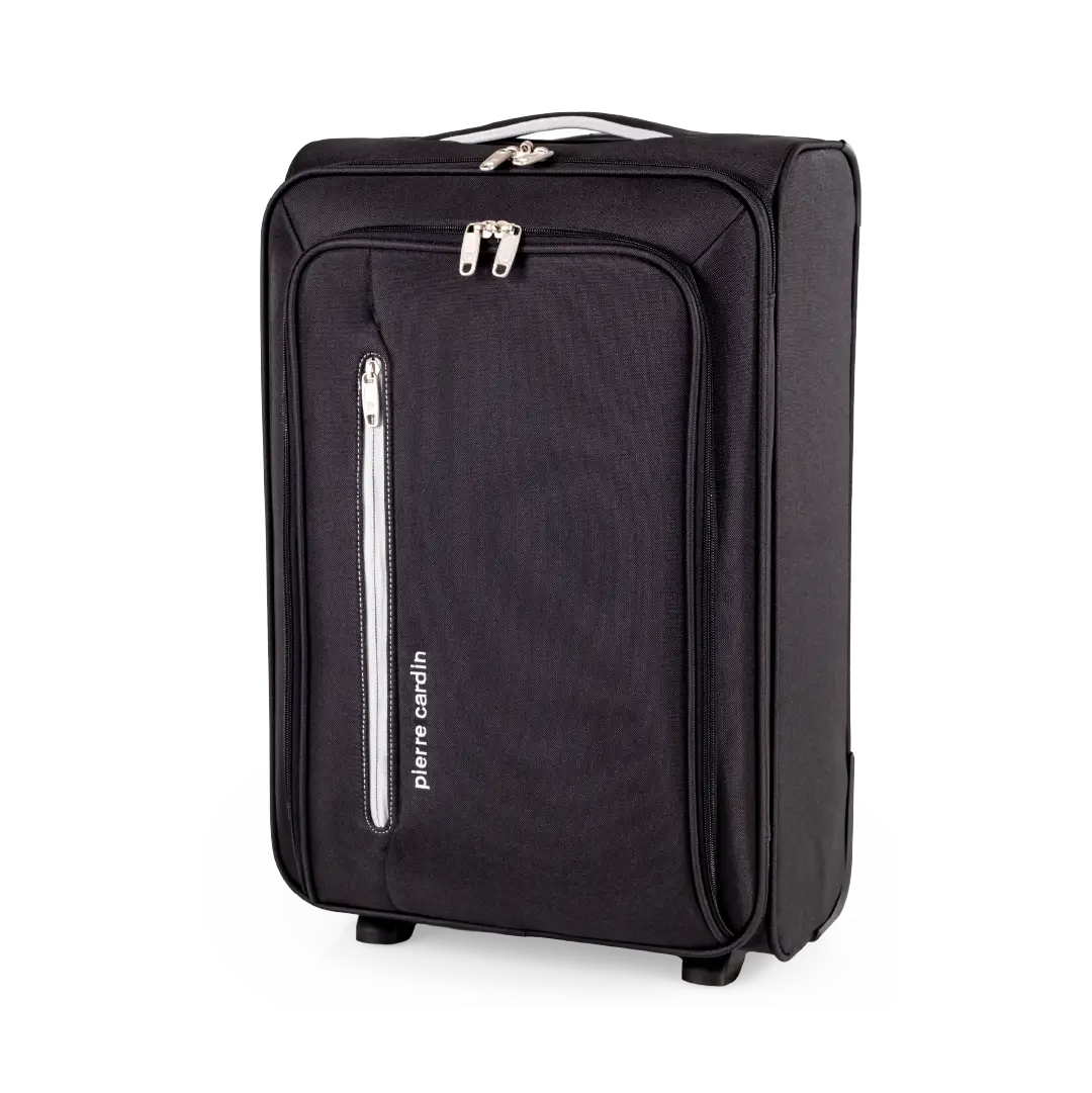 Gino Ferrari Cion 56cm Black Carry-On Suitcase