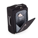 Gino Ferrari Cion 56cm Black Carry-On Suitcase