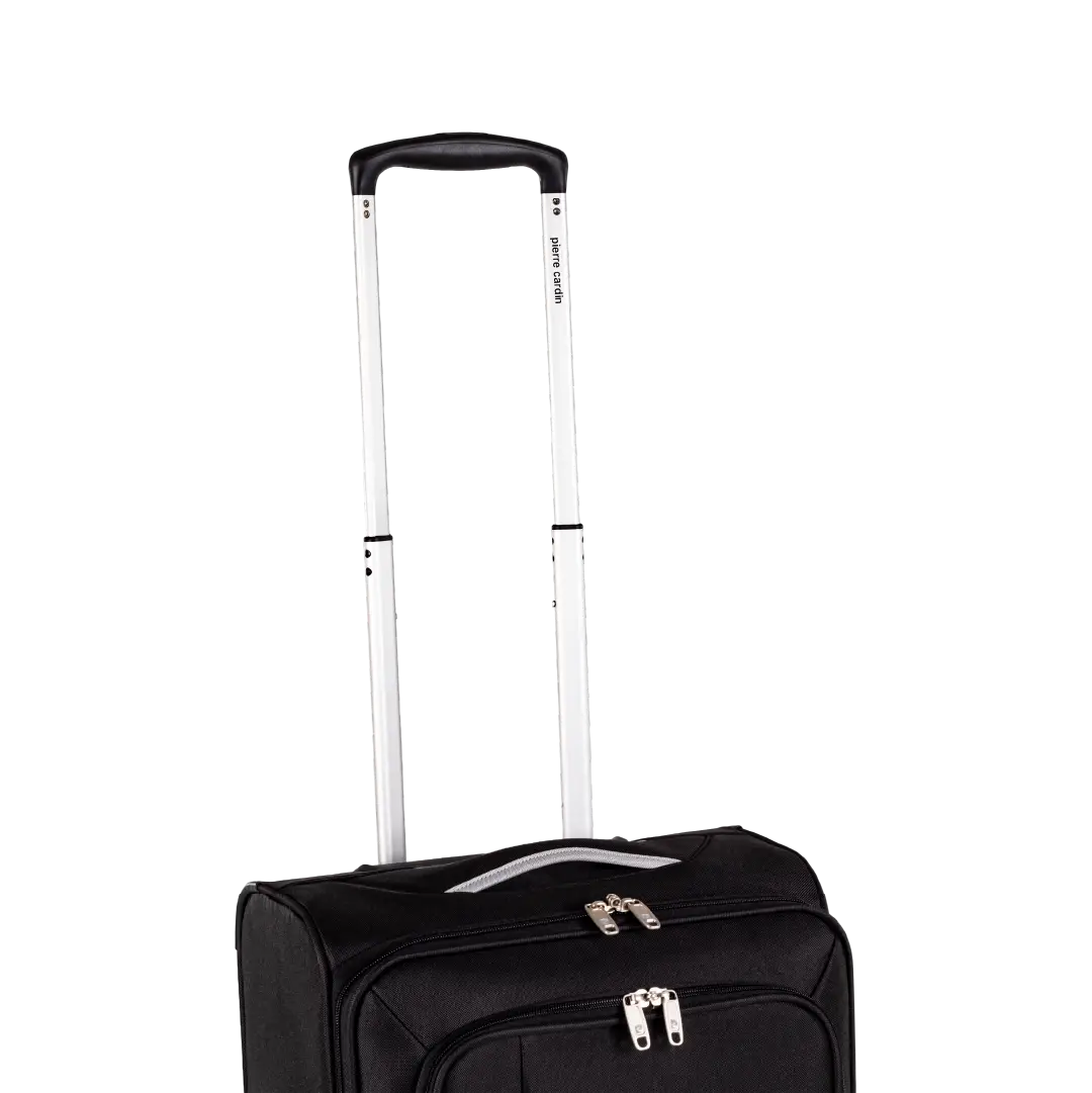 Gino Ferrari Cion 56cm Black Carry-On Suitcase