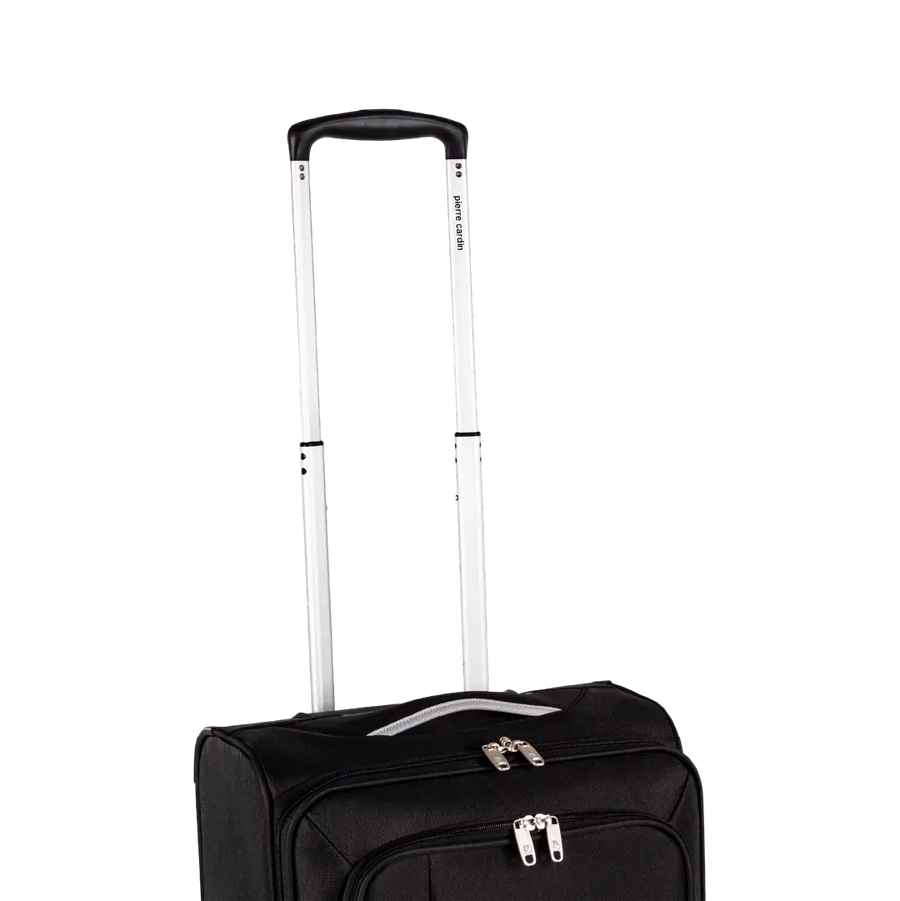 Gino Ferrari Cion 56cm Black Carry-On Suitcase