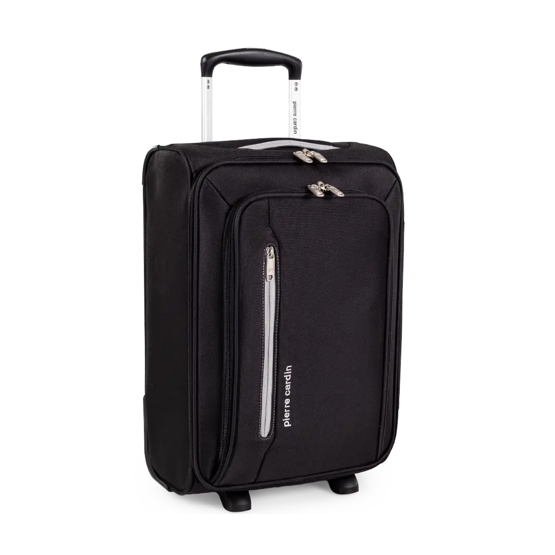 Gino Ferrari Cion 48cm Black Underseat Suitcase