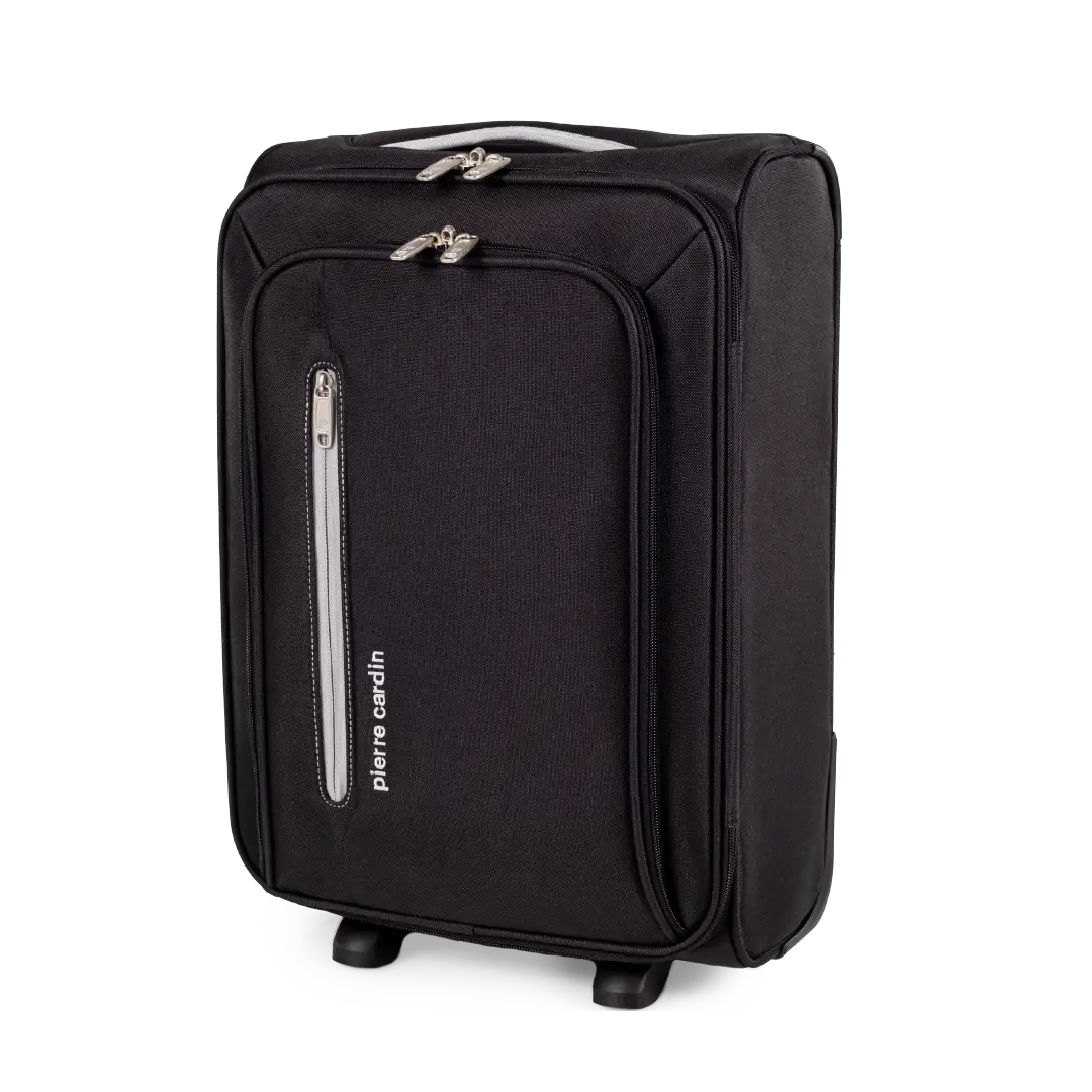 Gino Ferrari Cion 48cm Black Underseat Suitcase