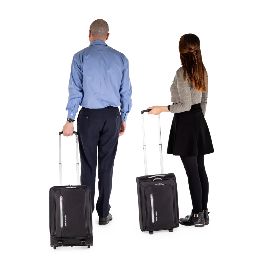 Gino Ferrari Cion 48cm Black Underseat Suitcase