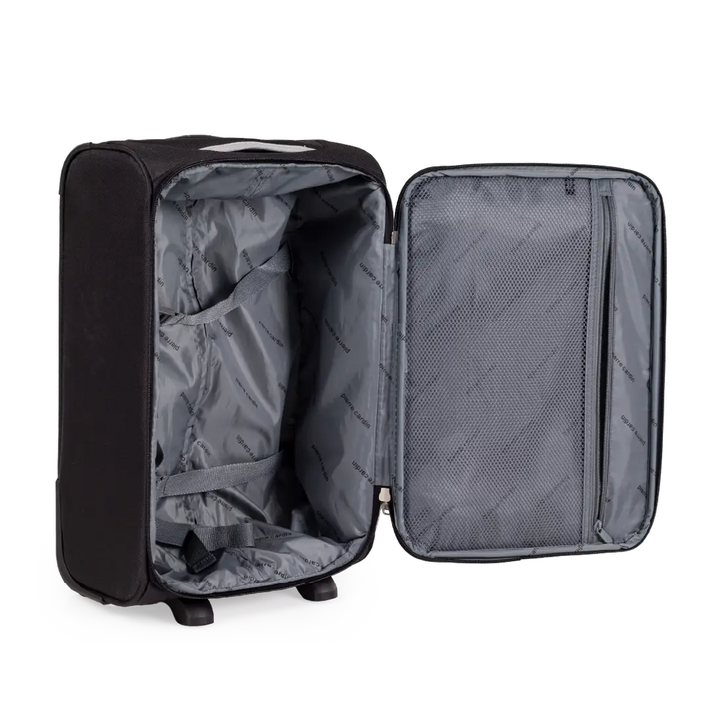 Gino Ferrari Cion 48cm Black Underseat Suitcase