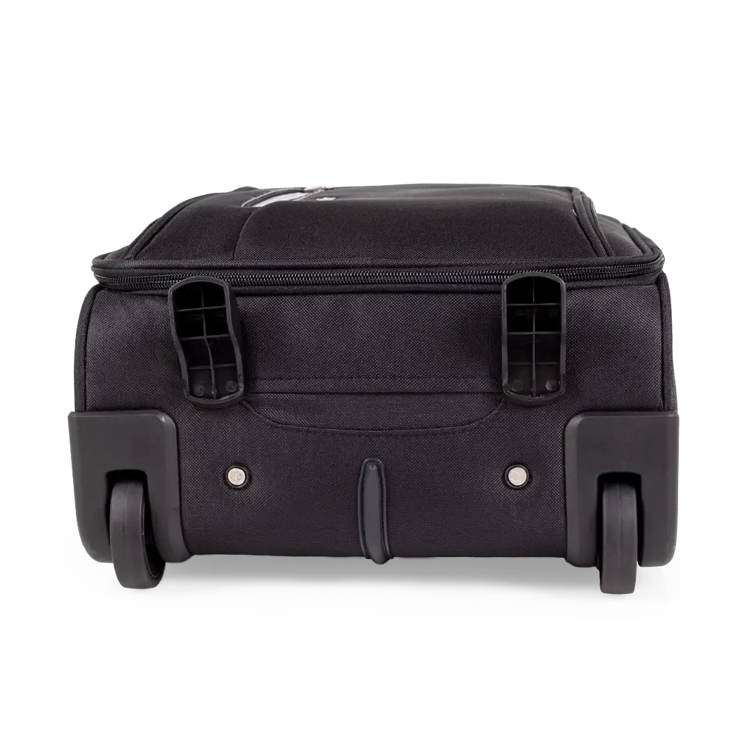 Gino Ferrari Cion 48cm Black Underseat Suitcase