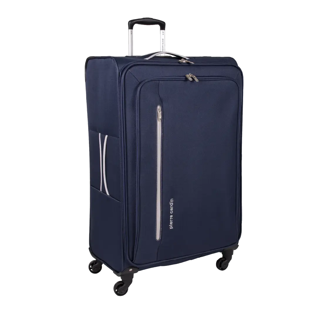 Gino Ferrari Cion 78cm Navy Large Check-In Suitcase