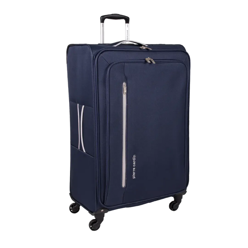 Gino Ferrari Cion 78cm Navy Large Check-In Suitcase