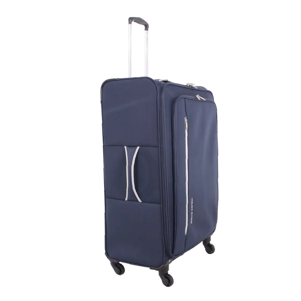 Gino Ferrari Cion 78cm Navy Large Check-In Suitcase