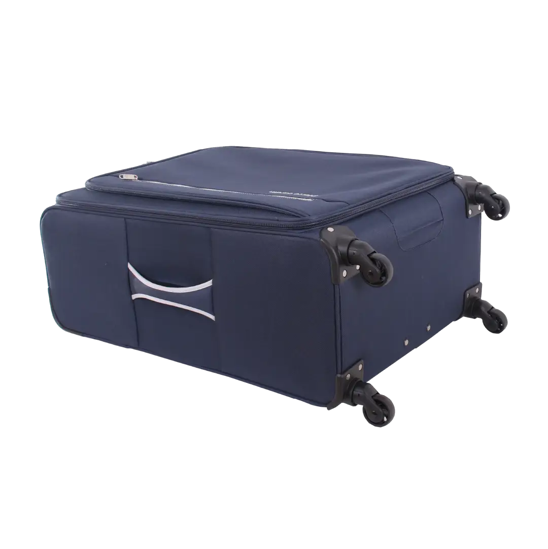Gino Ferrari Cion 78cm Navy Large Check-In Suitcase