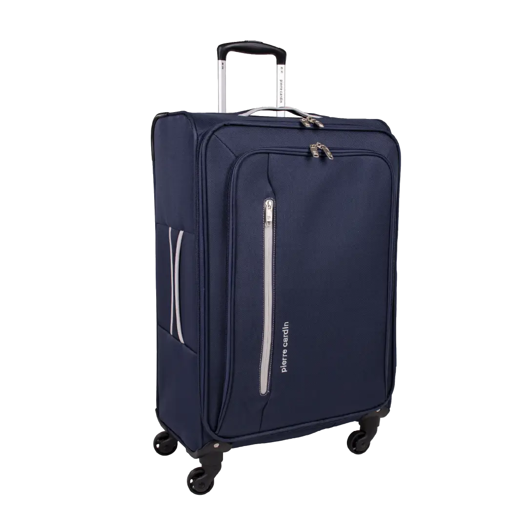 Gino Ferrari Cion 67cm Navy Medium Check-In Suitcase