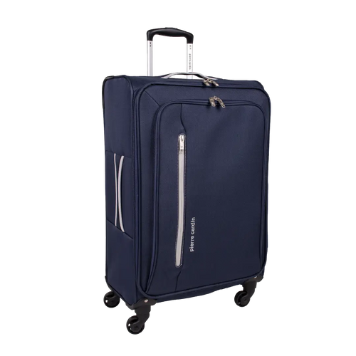 Gino Ferrari Cion 67cm Navy Medium Check-In Suitcase