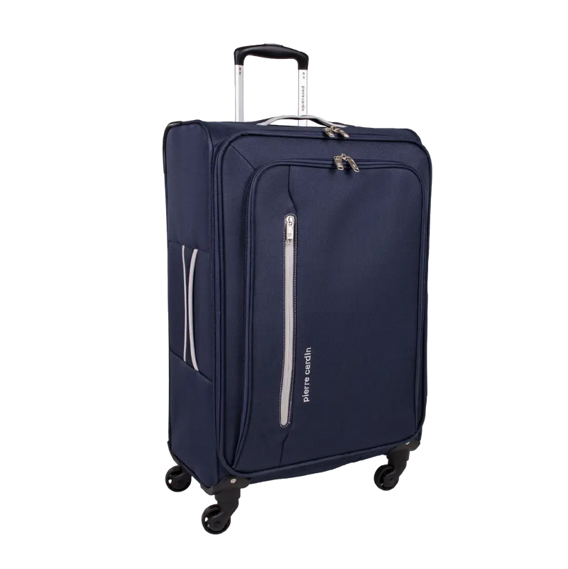 Gino Ferrari Cion 67cm Navy Medium Check-In Suitcase
