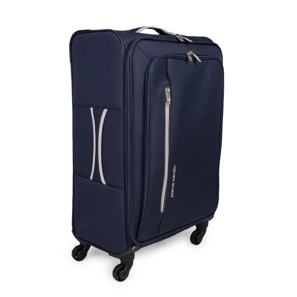 Gino Ferrari Cion 67cm Navy Medium Check-In Suitcase