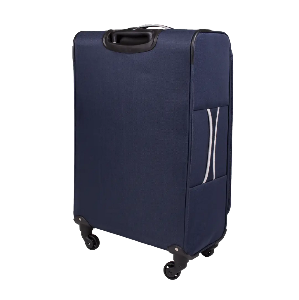 Gino Ferrari Cion 67cm Navy Medium Check-In Suitcase