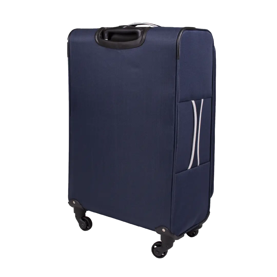 Gino Ferrari Cion 67cm Navy Medium Check-In Suitcase