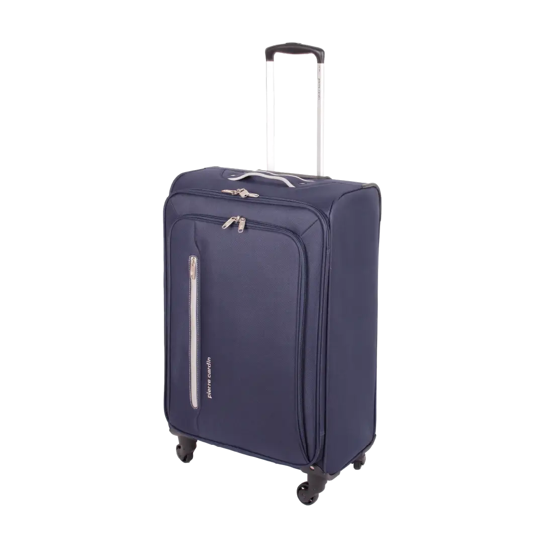 Gino Ferrari Cion 67cm Navy Medium Check-In Suitcase