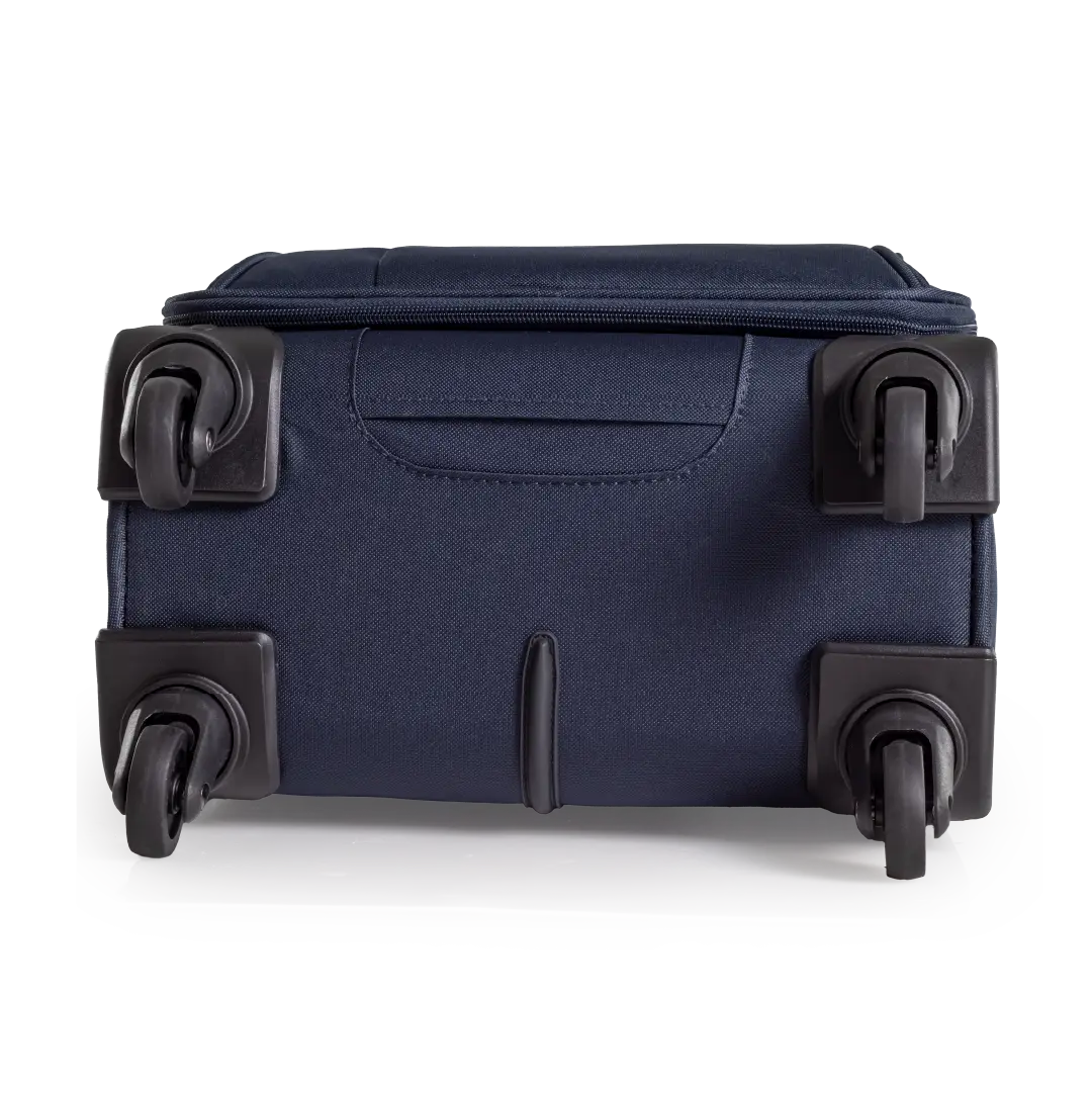 Gino Ferrari Cion 67cm Navy Medium Check-In Suitcase
