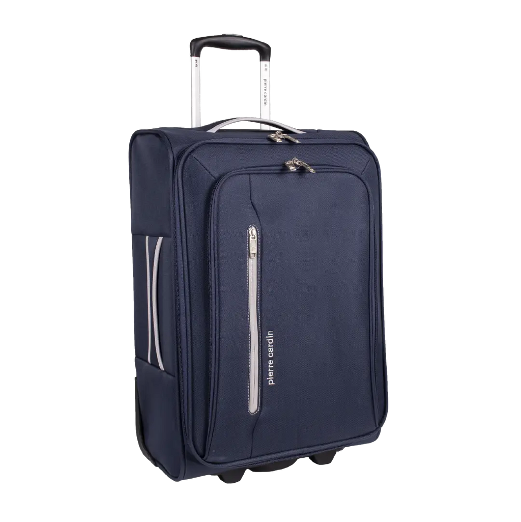 Gino Ferrari Cion 56cm Navy Carry-On Suitcase