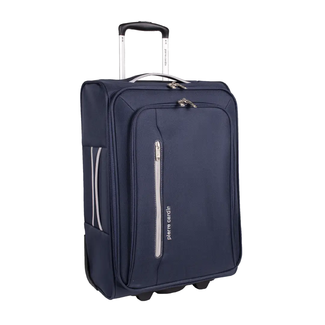 Gino Ferrari Cion 56cm Navy Carry-On Suitcase